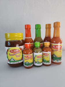 EL MAYA Gourmet- Fire Roasted Habanero Tomate- Chunky Salsa