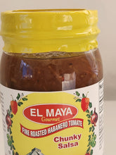 Load image into Gallery viewer, EL MAYA Gourmet- Fire Roasted Habanero Tomate- Chunky Salsa